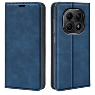 Xiaomi Redmi Note 15 4G Hoesje - MobyDefend Luxe Wallet Bookcase (Magnetische Sluiting) - Blauw