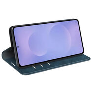 Samsung Galaxy S26 Hoesje - MobyDefend Luxe Wallet Bookcase (Magnetische Sluiting) - Blauw