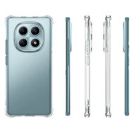 Xiaomi Redmi Note 15 5G Hoesje - MobyDefend Transparante Shockproof TPU Backcover - Verstevigde Hoeken - Volledig Doorzichtig