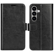 Samsung Galaxy S26 Hoesje - MobyDefend Wallet Book Case (Sluiting Achterkant) - Zwart