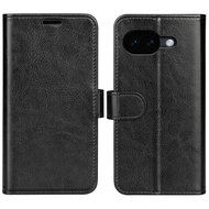 Google Pixel 10a Hoesje - MobyDefend Wallet Book Case (Sluiting Achterkant) - Zwart