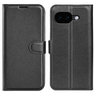 Google Pixel 10a Hoesje - MobyDefend Kunstleren Wallet Book Case (Sluiting Voorkant) - Zwart