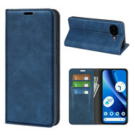 Google Pixel 10a Hoesje - MobyDefend Luxe Wallet Bookcase (Magnetische Sluiting) - Blauw