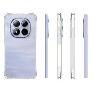 Xiaomi Redmi Note 15 Pro 5G Hoesje - MobyDefend Transparante Shockproof TPU Backcover - Verstevigde Hoeken - Volledig Doorzichtig