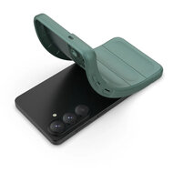 Samsung Galaxy S26 Plus (S26+) Hoesje - MobyDefend TPU Gripcase - Groen