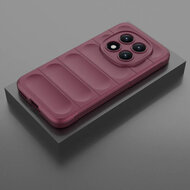Xiaomi Redmi Note 15 Pro Plus 5G Hoesje - MobyDefend TPU Gripcase - Donkerpaars