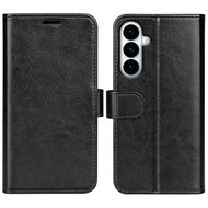 Samsung Galaxy S26 Plus (S26+) Hoesje - MobyDefend Wallet Book Case (Sluiting Achterkant) - Zwart