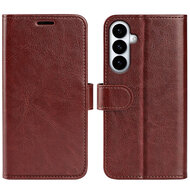 Samsung Galaxy S26 Plus (S26+) Hoesje - MobyDefend Wallet Book Case (Sluiting Achterkant) - Bruin