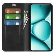 Xiaomi Redmi Note 15 Pro Plus 5G Hoesje - MobyDefend Luxe Wallet Bookcase (Magnetische Sluiting) - Zwart
