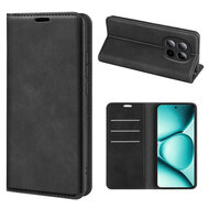 Xiaomi Redmi Note 15 Pro Plus 5G Hoesje - MobyDefend Luxe Wallet Bookcase (Magnetische Sluiting) - Zwart