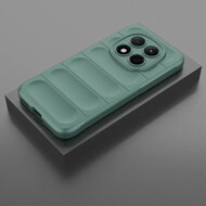 Xiaomi Redmi Note 15 Pro 5G Hoesje - MobyDefend TPU Gripcase - Groen