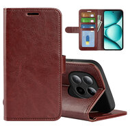Xiaomi Redmi Note 15 Pro 5G Hoesje - MobyDefend Wallet Book Case (Sluiting Achterkant) - Bruin