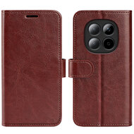 Xiaomi Redmi Note 15 Pro 5G Hoesje - MobyDefend Wallet Book Case (Sluiting Achterkant) - Bruin