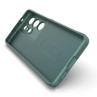 Samsung Galaxy S26 Ultra Hoesje - MobyDefend TPU Gripcase - Groen