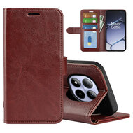Xiaomi Redmi Note 15 Pro 4G Hoesje - MobyDefend Wallet Book Case (Sluiting Achterkant) - Bruin