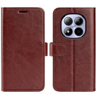 Xiaomi Redmi Note 15 Pro 4G Hoesje - MobyDefend Wallet Book Case (Sluiting Achterkant) - Bruin