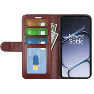 Xiaomi Redmi Note 15 Pro 4G Hoesje - MobyDefend Wallet Book Case (Sluiting Achterkant) - Bruin