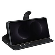 Samsung Galaxy S26 Ultra Hoesje - MobyDefend Kunstleren Wallet Book Case (Sluiting Voorkant) - Zwart