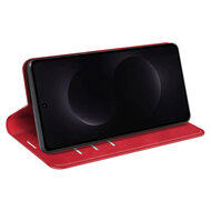 Samsung Galaxy S26 Ultra Hoesje - MobyDefend Luxe Wallet Bookcase (Magnetische Sluiting) - Rood