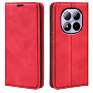 Xiaomi Redmi Note 15 Pro 4G Hoesje - MobyDefend Luxe Wallet Bookcase (Magnetische Sluiting) - Rood
