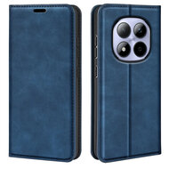 Xiaomi Redmi Note 15 Pro 4G Hoesje - MobyDefend Luxe Wallet Bookcase (Magnetische Sluiting) - Blauw