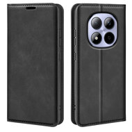 Xiaomi Redmi Note 15 Pro 4G Hoesje - MobyDefend Luxe Wallet Bookcase (Magnetische Sluiting) - Zwart