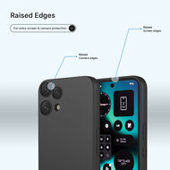 Nothing Phone (3a) Lite Hoesje - MobyDefend Matte Siliconen Backcover - Zwart