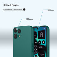 Nothing Phone (3a) Lite Hoesje - MobyDefend Matte Siliconen Backcover - Groen