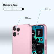 Nothing Phone (3a) Lite Hoesje - MobyDefend Matte Siliconen Backcover - Licht Roze