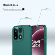 OnePlus 15 Hoesje - MobyDefend Matte Siliconen Backcover - Groen