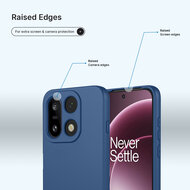 OnePlus 15 Hoesje - MobyDefend Matte Siliconen Backcover - Blauw