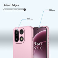 OnePlus 15 Hoesje - MobyDefend Matte Siliconen Backcover - Licht Roze