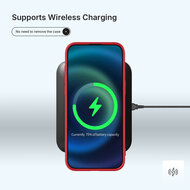 OnePlus 15 Hoesje - MobyDefend Matte Siliconen Backcover - Framboosrood