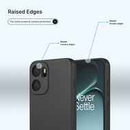 OnePlus 15R Hoesje - MobyDefend Matte Siliconen Backcover - Zwart