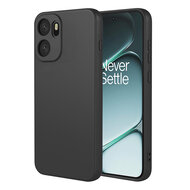 OnePlus 15R Hoesje - MobyDefend Matte Siliconen Backcover - Zwart