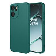 OnePlus 15R Hoesje - MobyDefend Matte Siliconen Backcover - Groen