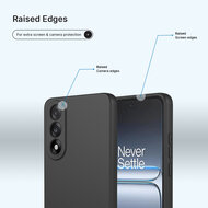 OnePlus Nord 5 Hoesje - MobyDefend Matte Siliconen Backcover - Zwart