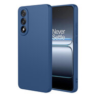 OnePlus Nord 5 Hoesje - MobyDefend Matte Siliconen Backcover - Blauw