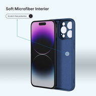 Oppo Find X9 Hoesje - MobyDefend Matte Siliconen Backcover - Blauw