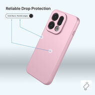Oppo Find X9 Hoesje - MobyDefend Matte Siliconen Backcover - Licht Roze
