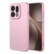 Oppo Find X9 Hoesje - MobyDefend Matte Siliconen Backcover - Licht Roze