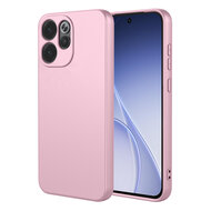 Oppo Reno15 Pro Hoesje - MobyDefend Matte Siliconen Backcover - Licht Roze