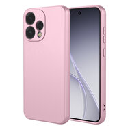 Oppo Reno15 Hoesje - MobyDefend Matte Siliconen Backcover - Licht Roze