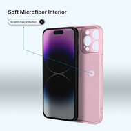 Samsung Galaxy A56 Hoesje - MobyDefend Matte Siliconen Backcover - Licht Roze