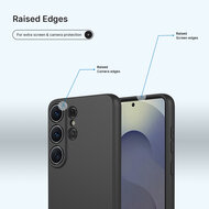 Samsung Galaxy S26 Ultra Hoesje - MobyDefend Matte Siliconen Backcover - Zwart