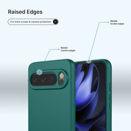 Google Pixel 10 / Google Pixel 10 Pro Hoesje - MobyDefend Matte Siliconen Backcover - Groen