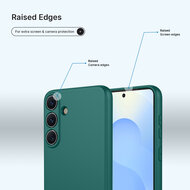 Samsung Galaxy S26 Plus (S26+) Hoesje - MobyDefend Matte Siliconen Backcover - Groen