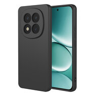 Xiaomi Redmi Note 15 Pro 5G Hoesje - MobyDefend Matte Siliconen Backcover - Zwart