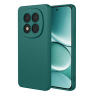 Xiaomi Redmi Note 15 Pro 5G Hoesje - MobyDefend Matte Siliconen Backcover - Groen