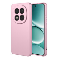 Xiaomi Redmi Note 15 Pro 5G Hoesje - MobyDefend Matte Siliconen Backcover - Licht Roze